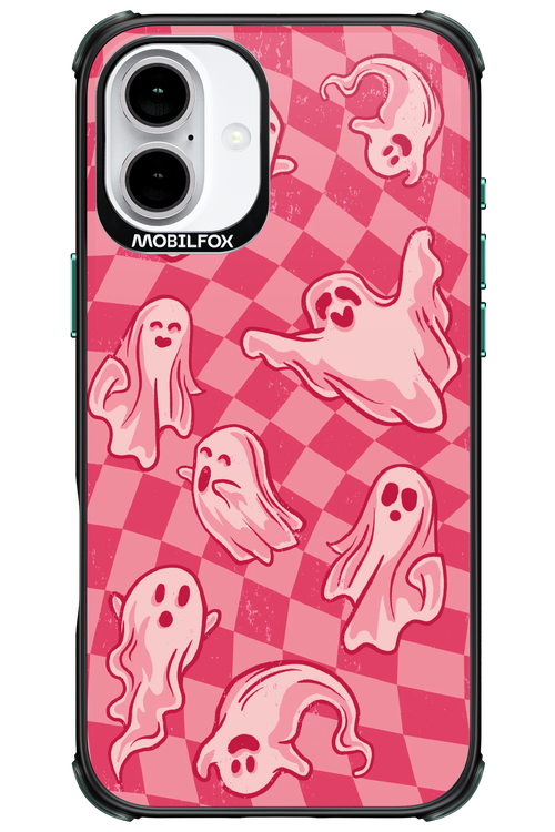 Strawberry Ghosts - Apple iPhone 16 Plus