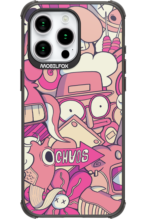 Coral Chaos - Apple iPhone 15 Pro Max