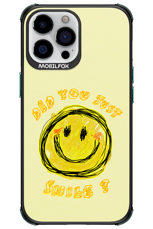 Crayon Smiley - Apple iPhone 13 Pro Max