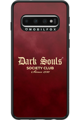 Dark Souls (Burgundy) - Samsung Galaxy S10