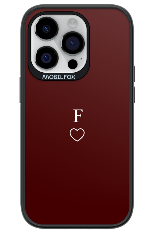 F Burgundia 2.0 - Apple iPhone 14 Pro