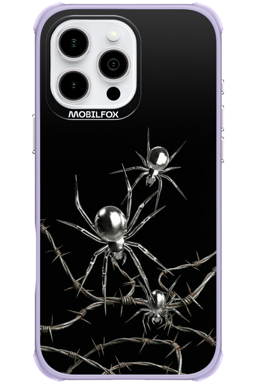 Silver Spiderz 2.0 - Apple iPhone 16 Pro Max