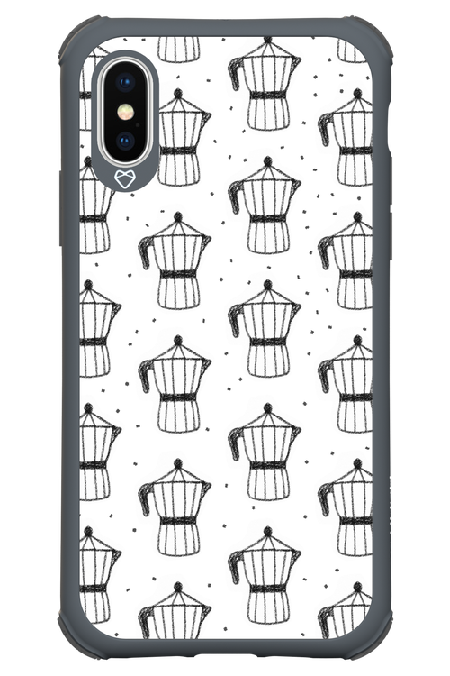 Retro Caffee - Apple iPhone X