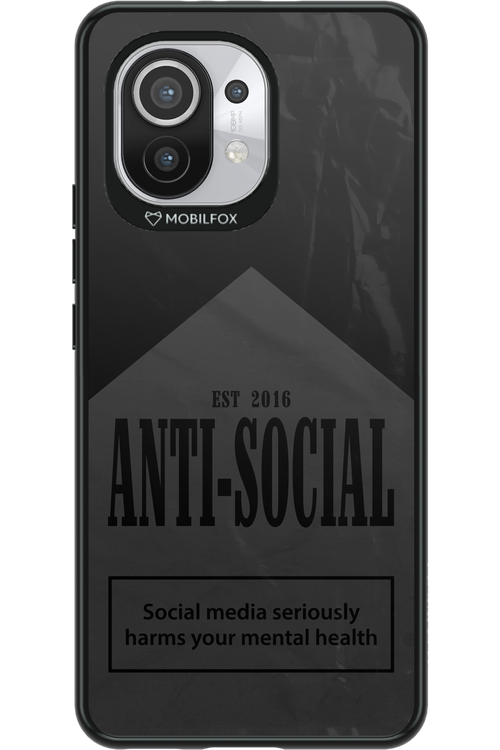 ANTI-SOCIAL (BLVCK) 2.0 - Xiaomi Mi 11 5G