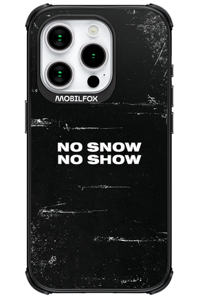 No snow, no show - Apple iPhone 15 Pro
