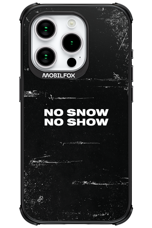 No snow, no show - Apple iPhone 15 Pro