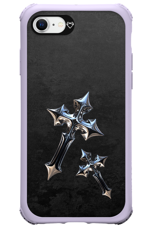 Chrome Crosses 2.0 - Apple iPhone 8