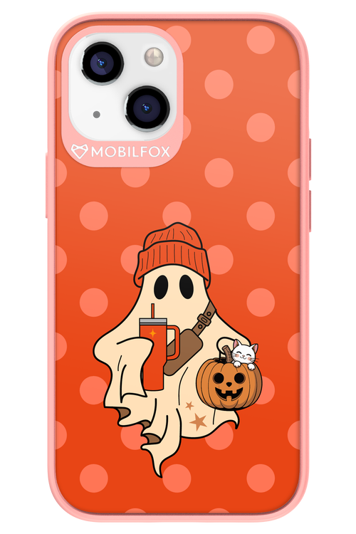 Ghost Girl (Orange) - Apple iPhone 13 Mini