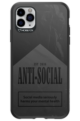ANTI-SOCIAL (BLVCK) 2.0 - Apple iPhone 11 Pro Max
