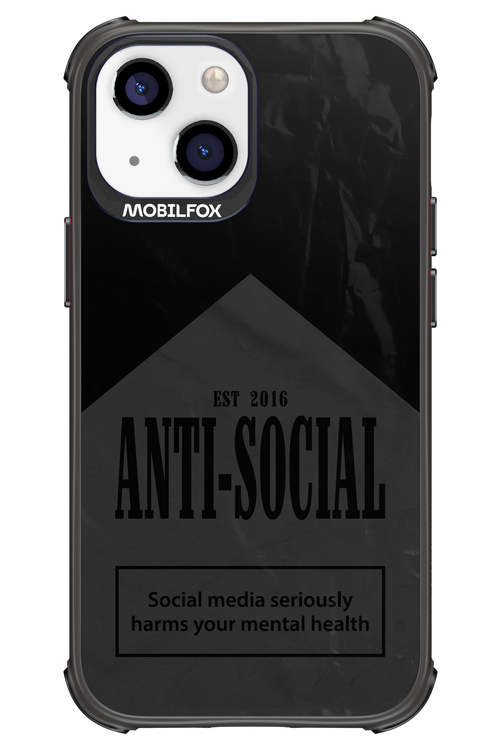 ANTI-SOCIAL (BLVCK) 2.0 - Apple iPhone 13 Mini
