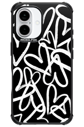 Heart Lines - Apple iPhone 16