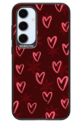 Christmas Hearts - Samsung S24 FE