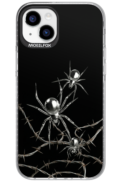 Silver Spiderz 2.0 - Apple iPhone 15 Plus
