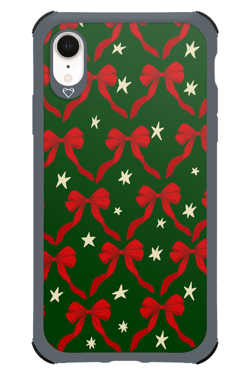 Bow & Stars (Green) - Apple iPhone XR