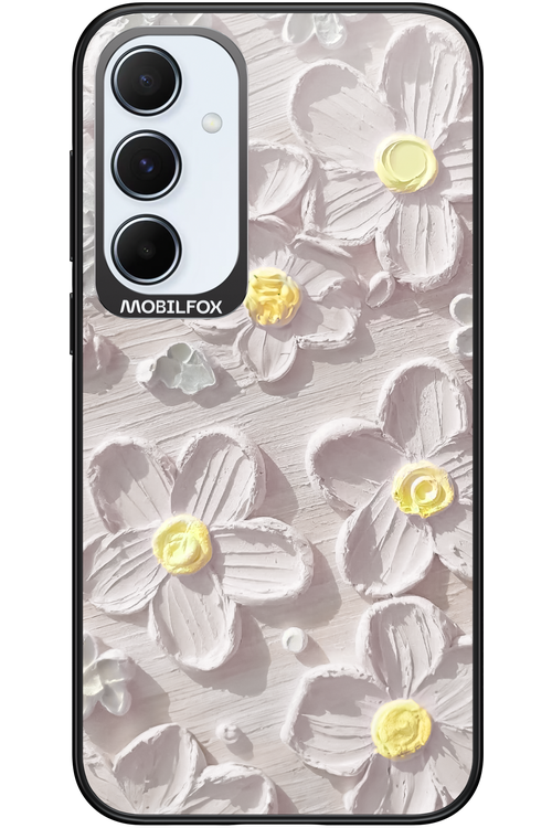 White Flowers 2.0 - Samsung Galaxy A55