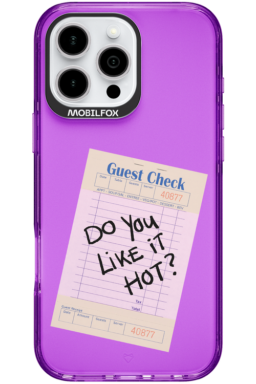 DO YOU LIKE IT HOT 2.0 - Apple iPhone 16 Pro Max