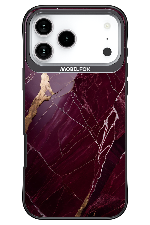 Burgundy Marble 2.0 - Apple iPhone 17 Pro Max