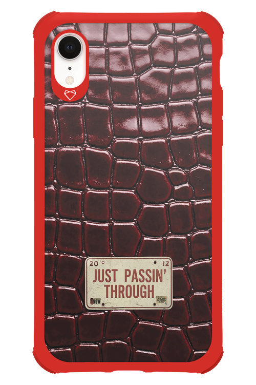 Just passin through 2.0 - Apple iPhone XR