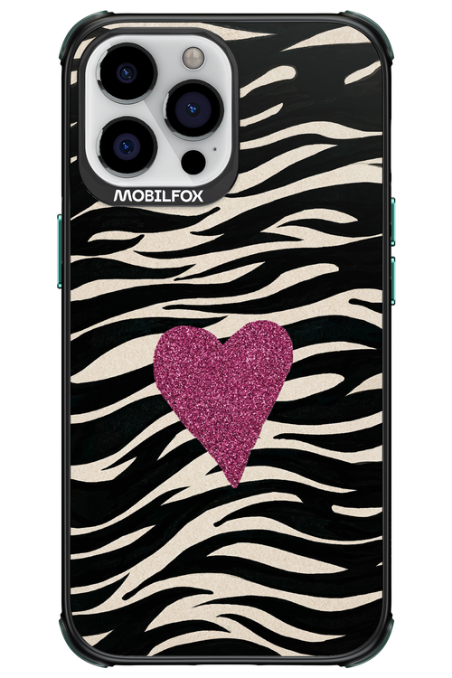 Zebra Heart 2.0 - Apple iPhone 13 Pro Max