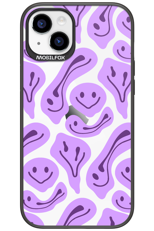 Fluid Smiley Purple - Apple iPhone 15 Plus