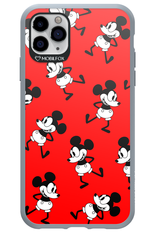 Iconic Mouse (red pattern) - Apple iPhone 11 Pro Max