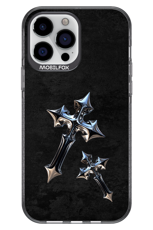 Chrome Crosses - Apple iPhone 13 Pro Max