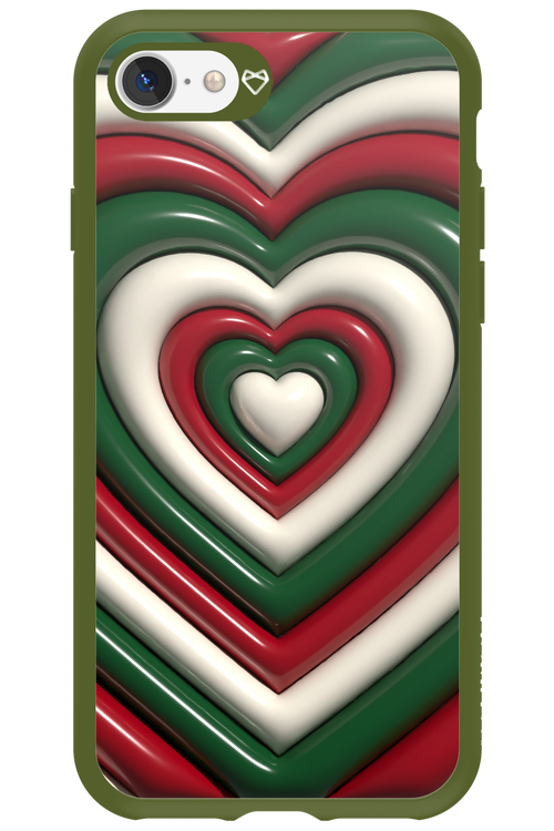 XMAS Hearts - Apple iPhone 7