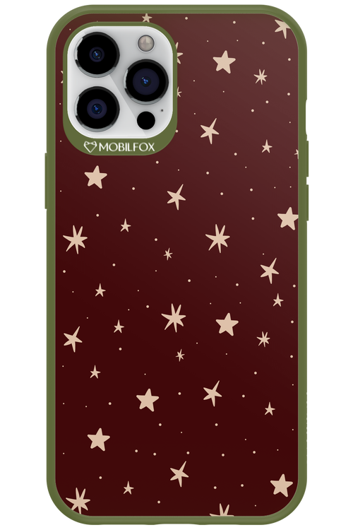 Burgundy Stars - Apple iPhone 12 Pro Max