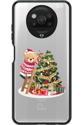 Christmas Bear (Transparent) - Xiaomi Poco X3 Pro