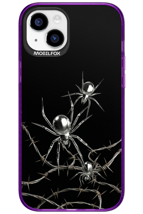 Silver Spiderz 2.0 - Apple iPhone 15 Plus