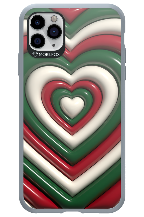 XMAS Hearts - Apple iPhone 11 Pro Max