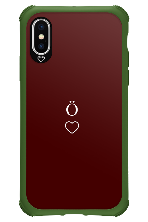 O Burgundia II 2.0 - Apple iPhone XS