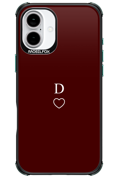 D Burgundia 2.0 - Apple iPhone 16 Plus