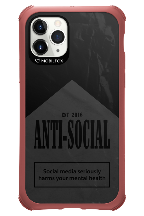 ANTI-SOCIAL (BLVCK) 2.0 - Apple iPhone 11 Pro