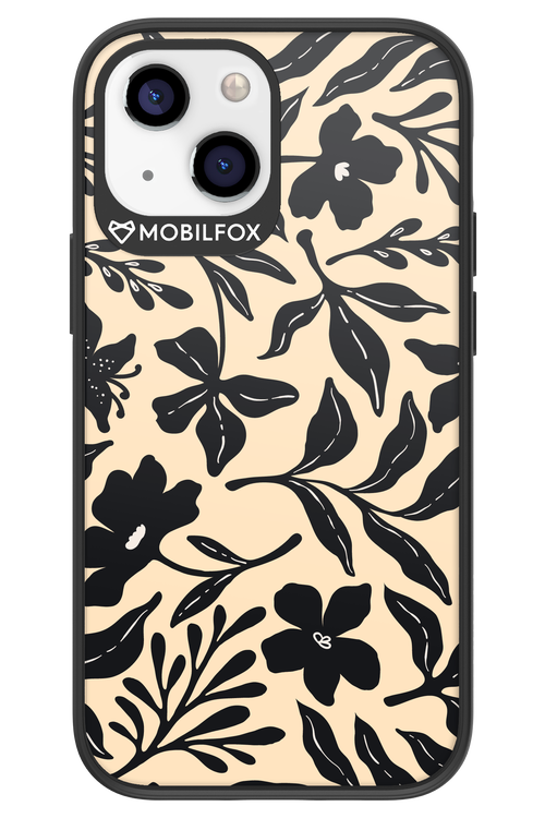 Black Flowers 2.0 - Apple iPhone 13 Mini