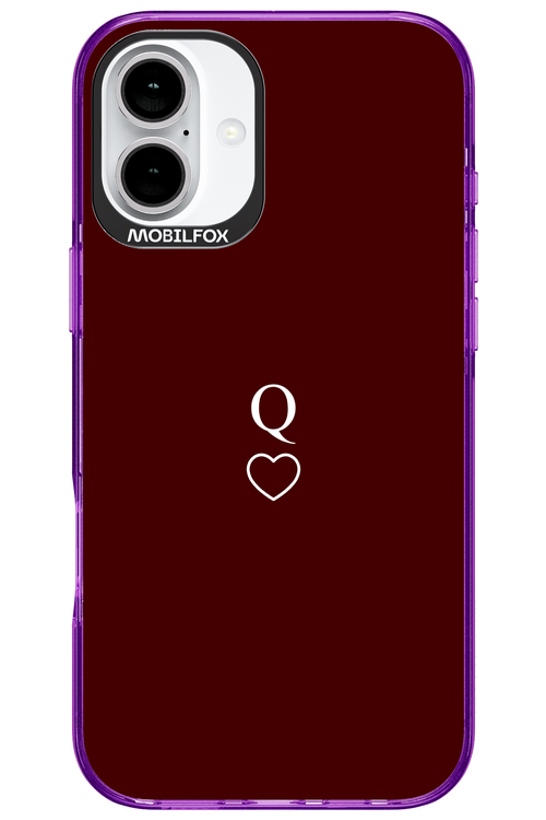 Q Burgundia 2.0 - Apple iPhone 16 Plus