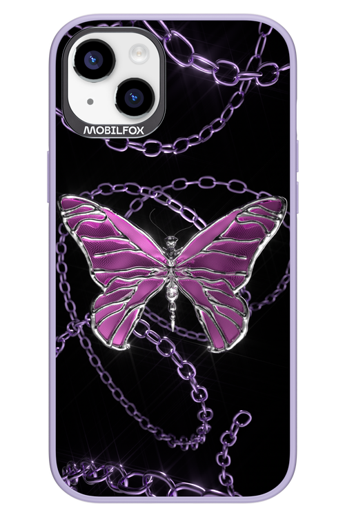 Butterfly Necklace - Apple iPhone 14 Plus