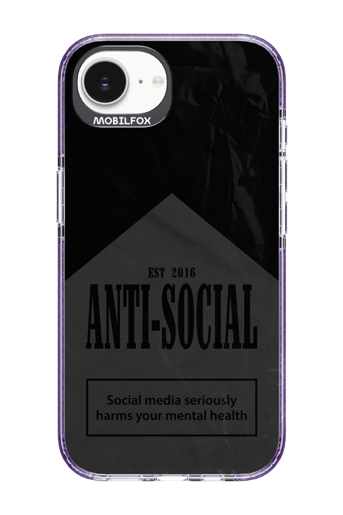 ANTI-SOCIAL (BLVCK) 2.0 - Apple iPhone 16e