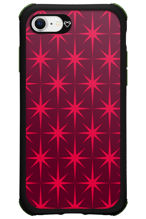 Burgundy Starss - Apple iPhone SE 2022