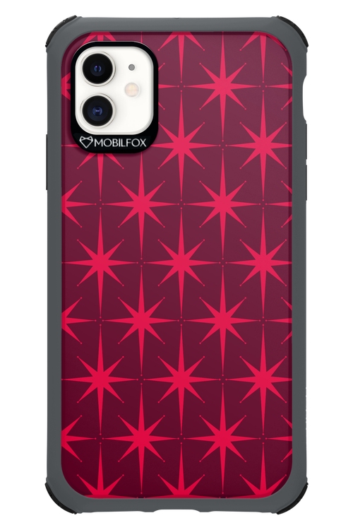 Burgundy Starss - Apple iPhone 11