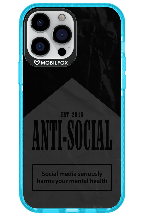 ANTI-SOCIAL (BLVCK) 2.0 - Apple iPhone 13 Pro Max