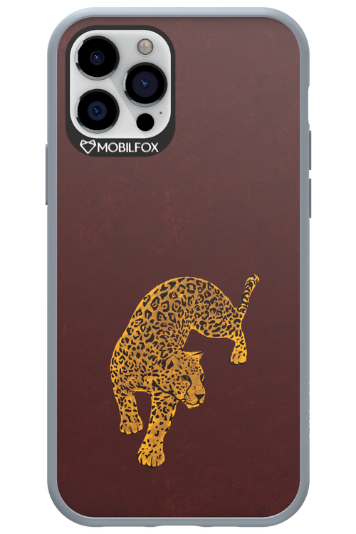 Burgundy Leopard - Apple iPhone 12 Pro