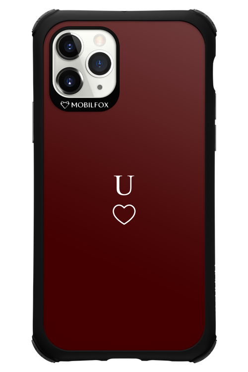 U Burgundia 2.0 - Apple iPhone 11 Pro