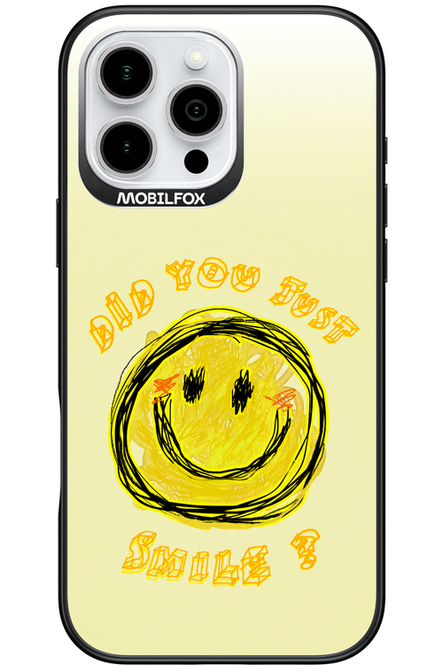 Crayon Smiley - Apple iPhone 16 Pro Max