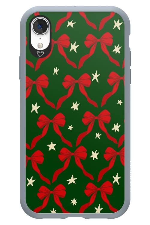 Bow & Stars (Green) - Apple iPhone XR