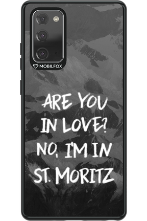 I'm in St. Moritz - Samsung Galaxy Note 20