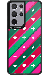 Christmas Stripes - Samsung Galaxy S21 Ultra