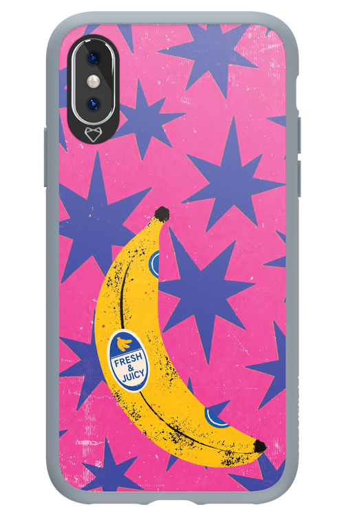 BANANA POP BLUE 2.0 - Apple iPhone XS