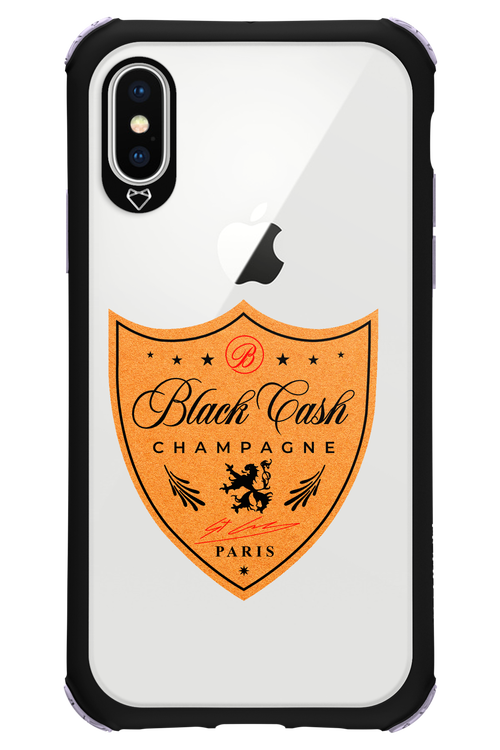 Black Cash Champagne - Apple iPhone X