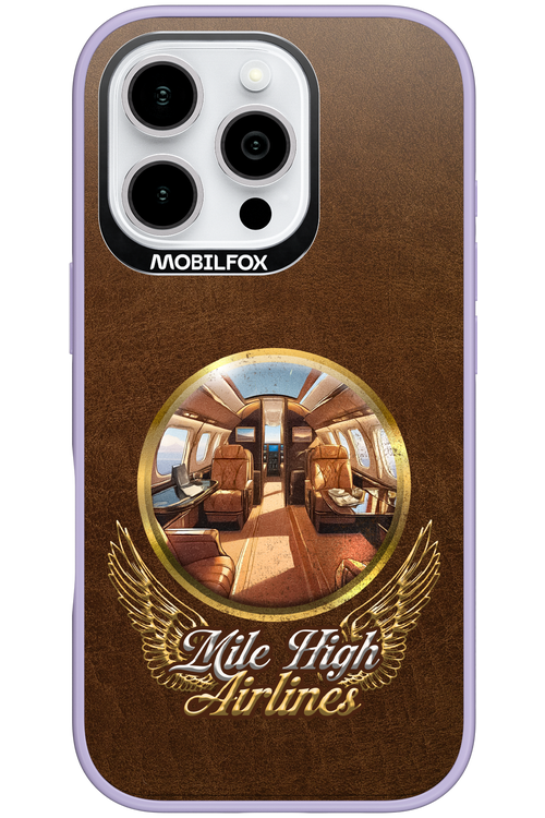 Mile High Airlines - Apple iPhone 16 Pro